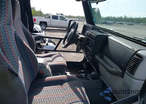 1997 Jeep Wrangler Sport из США, поврежденный, VIN 1J4FY19S5VP539283